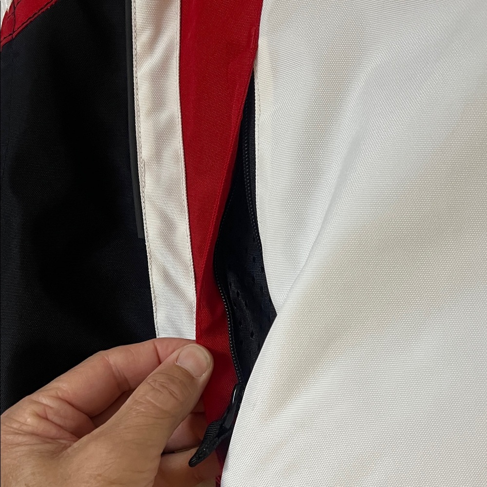 Get Stung Men's Red, Black, and White Performance Jacket - Picture 4 of 12